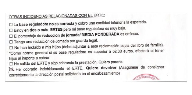 El catálogo de errores más frecuentes del Servicio de Empleo Y Ministerio de Trabajo