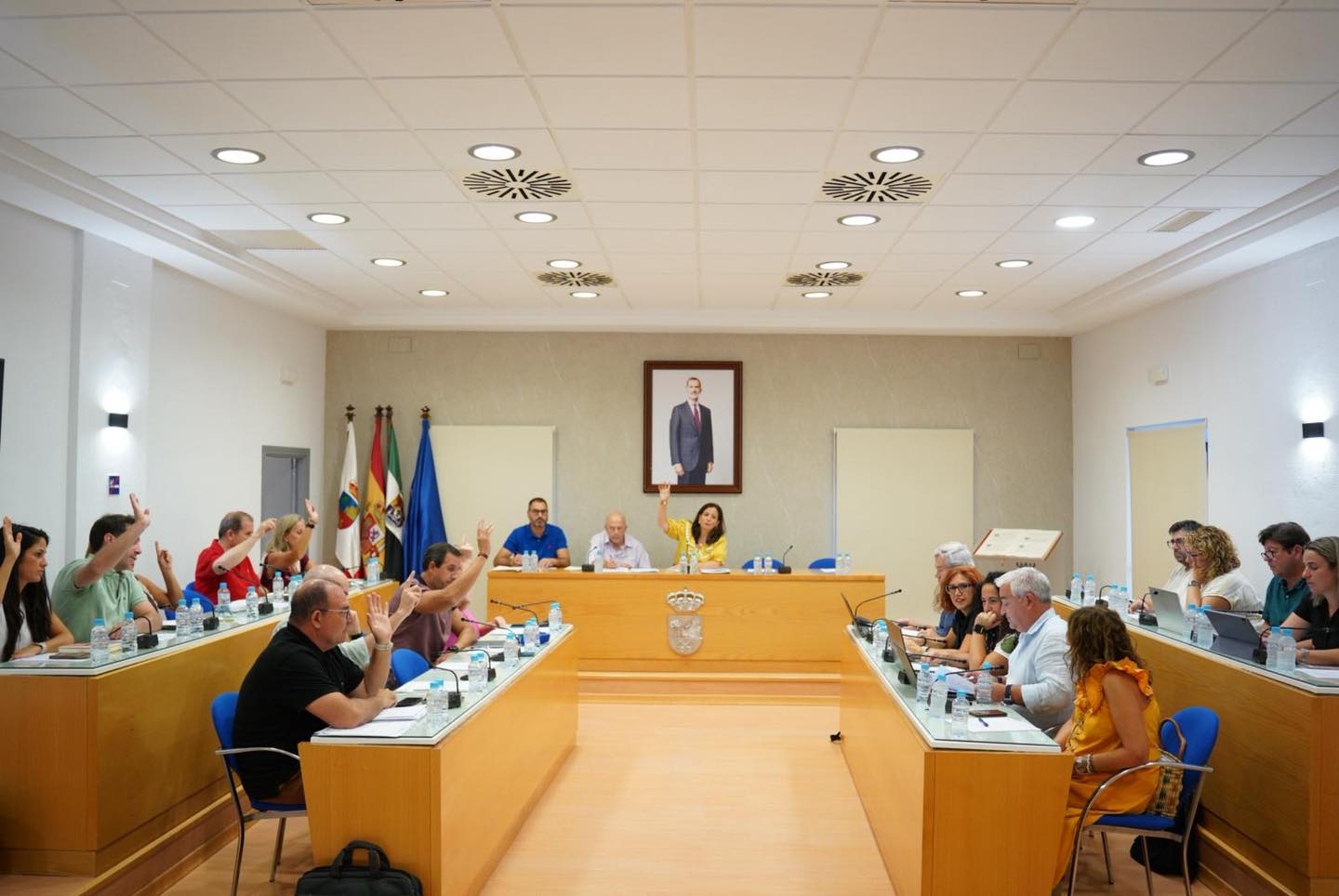 Pleno municipal del Ayuntamiento de Don Benito