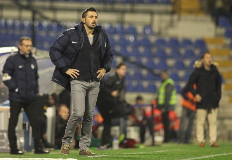 Manolo Herrero, entrenador del Hércules