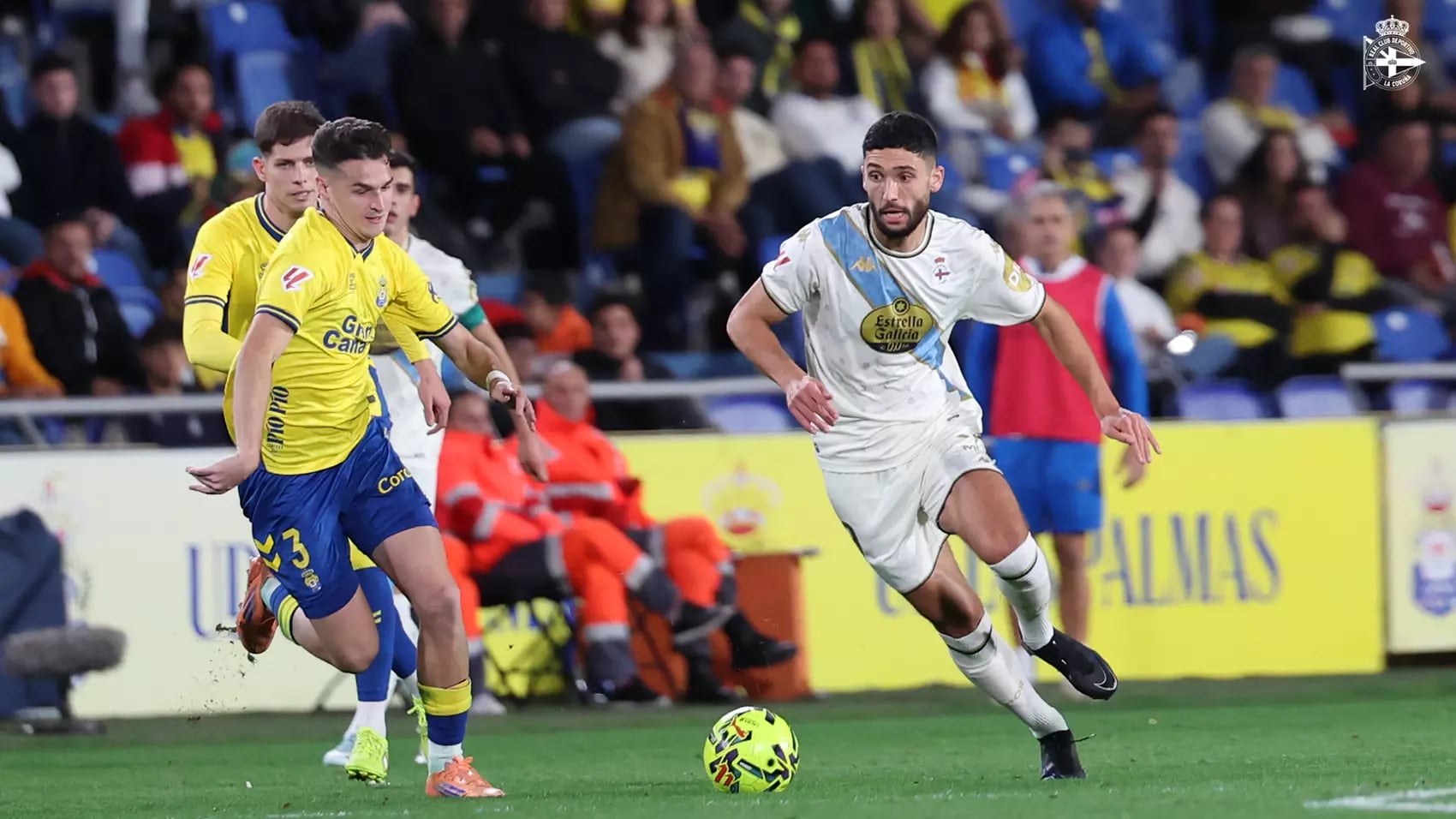 Un momento del partido