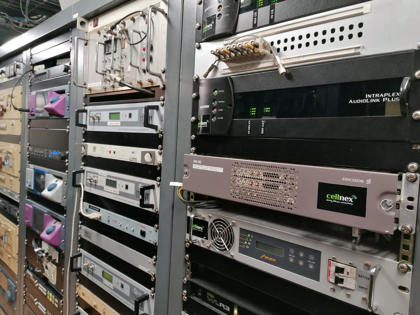 Control central de la ràdio.