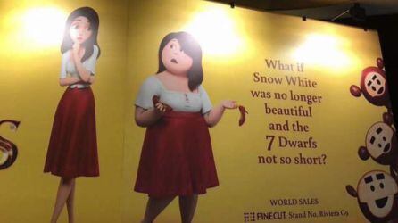 El cartel promocional de la nueva versión de la princesa Disney.