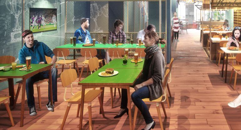 Bellavista del jardín del norte.