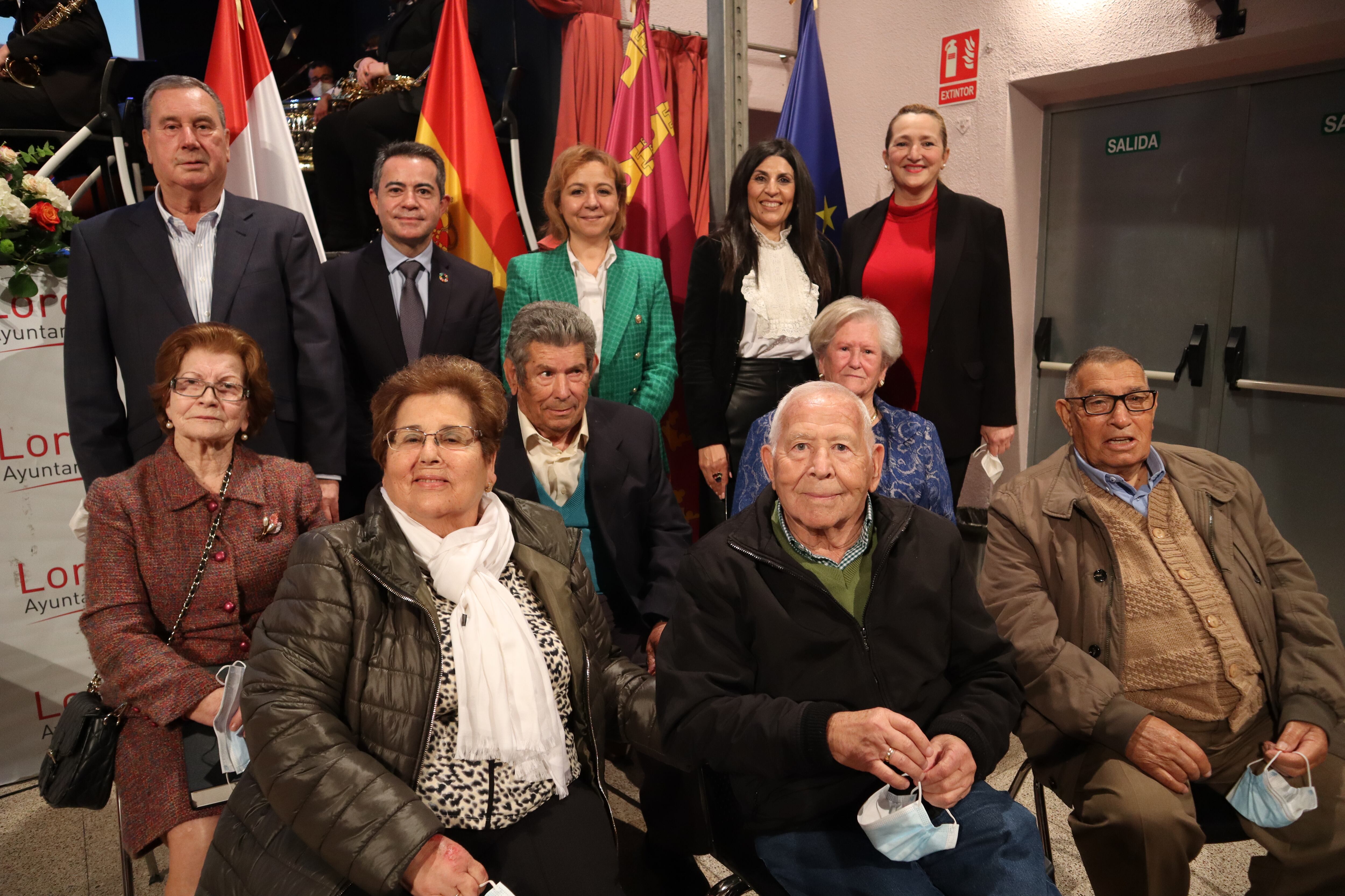 Homenaje a los mayores en Lorquí