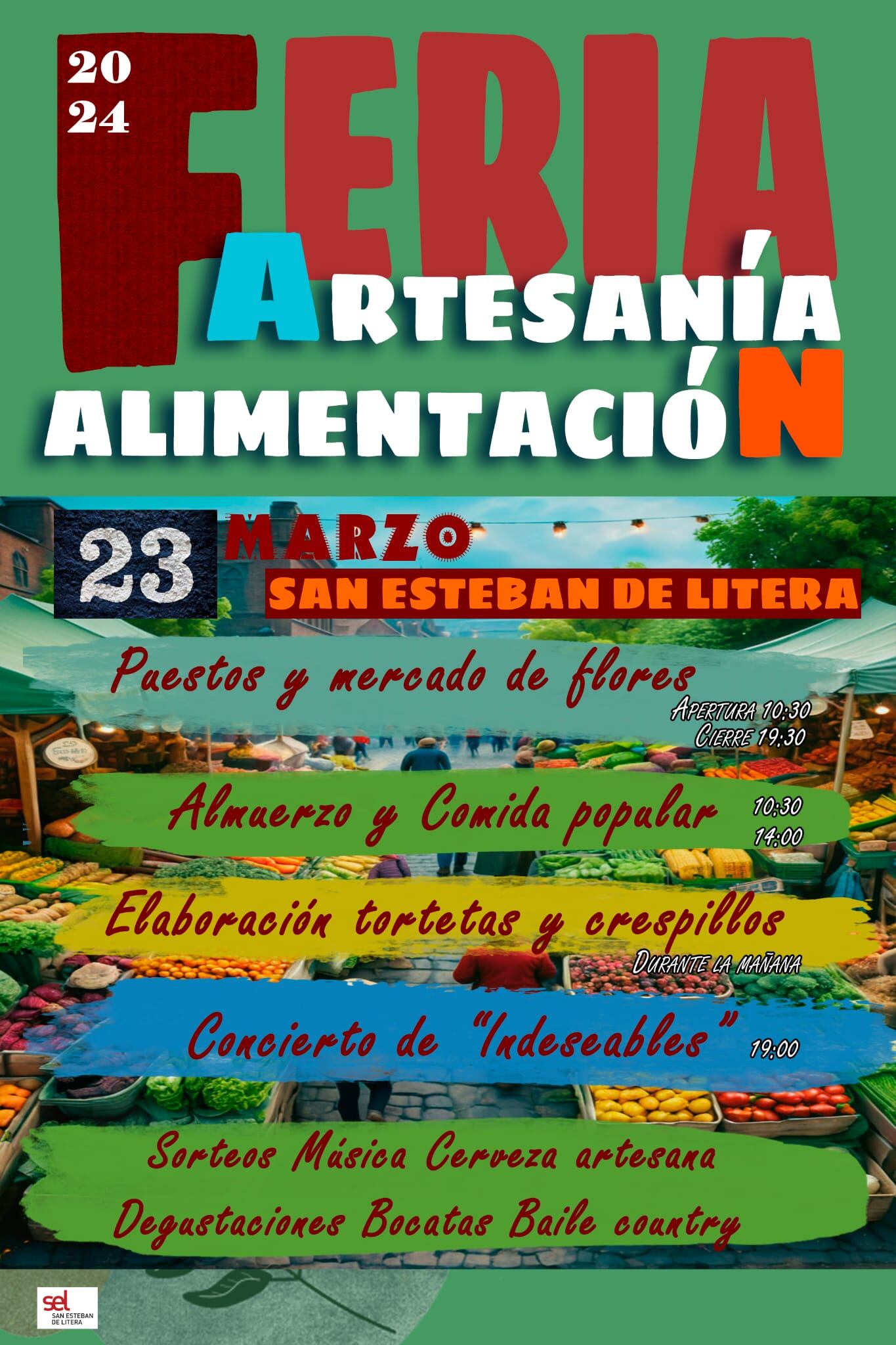 San Esteban de Litera celebra el sábado la feria de artesanía y alimentación