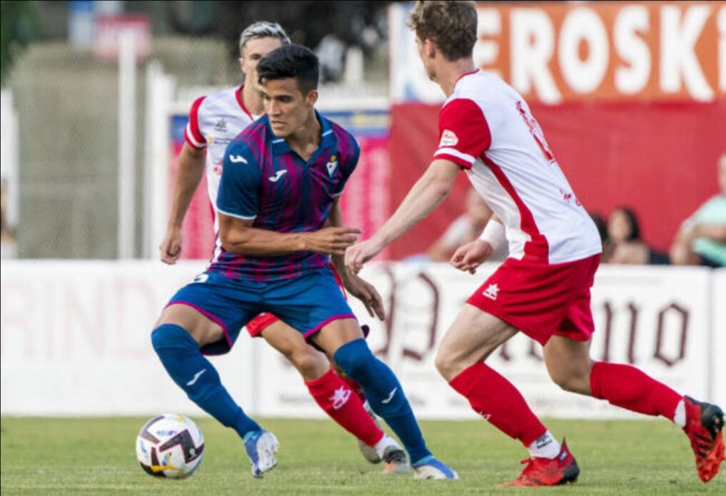 Yriarte con el Eibar