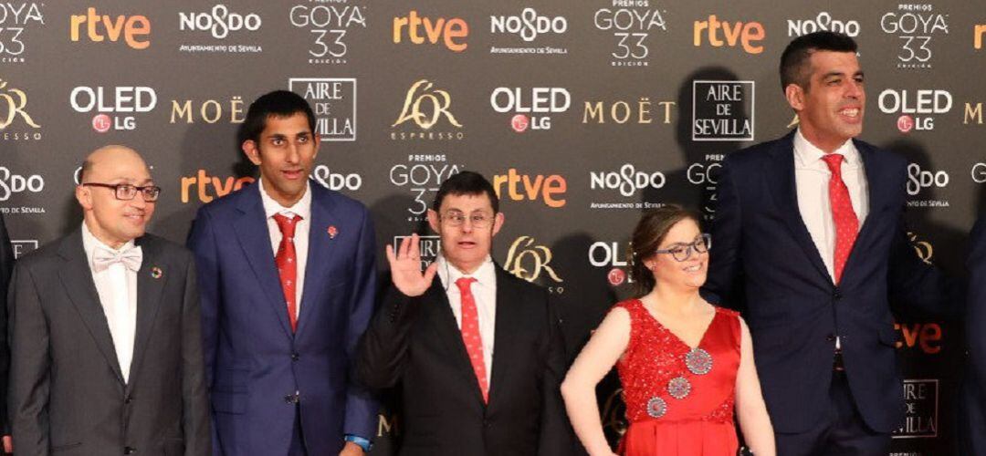 Los protagonistas de &#039;Campeones&#039; en los Premios Goya