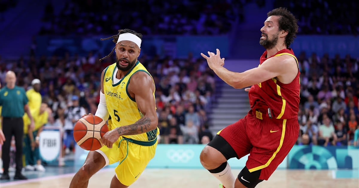 Mills y Llull en el último enfrentamiento España-Australia en los Juegos Olímpicos de 2024