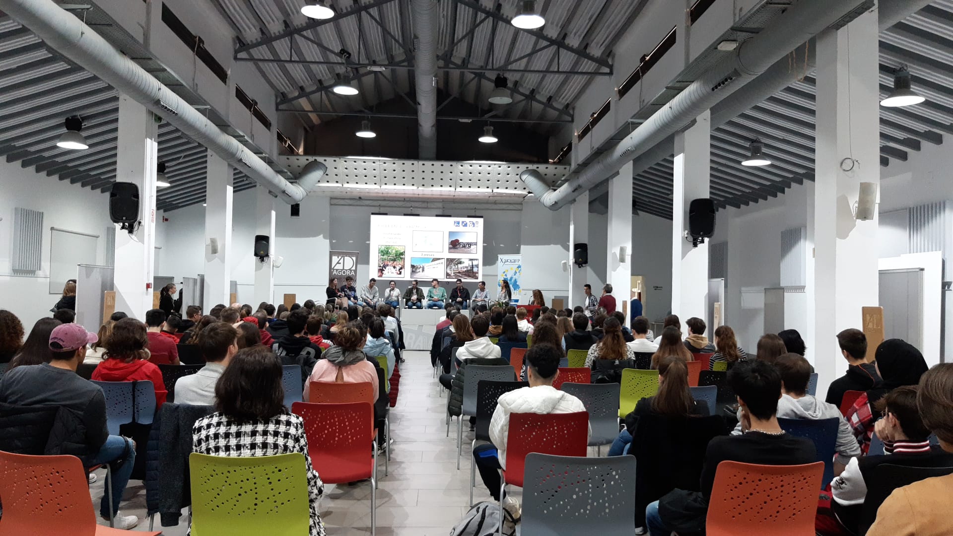 Imagen general de la Sala Àgora durante la jornada