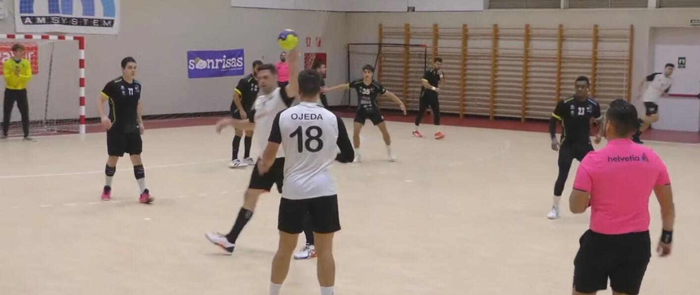 Un momento del partido