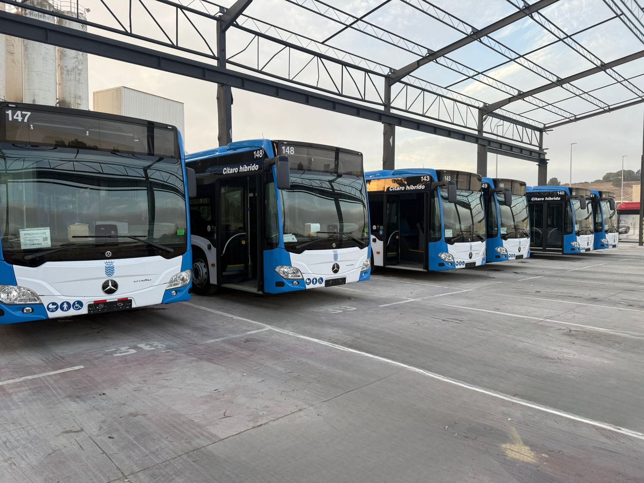Los nuevos autobuses urbanos de Jerez