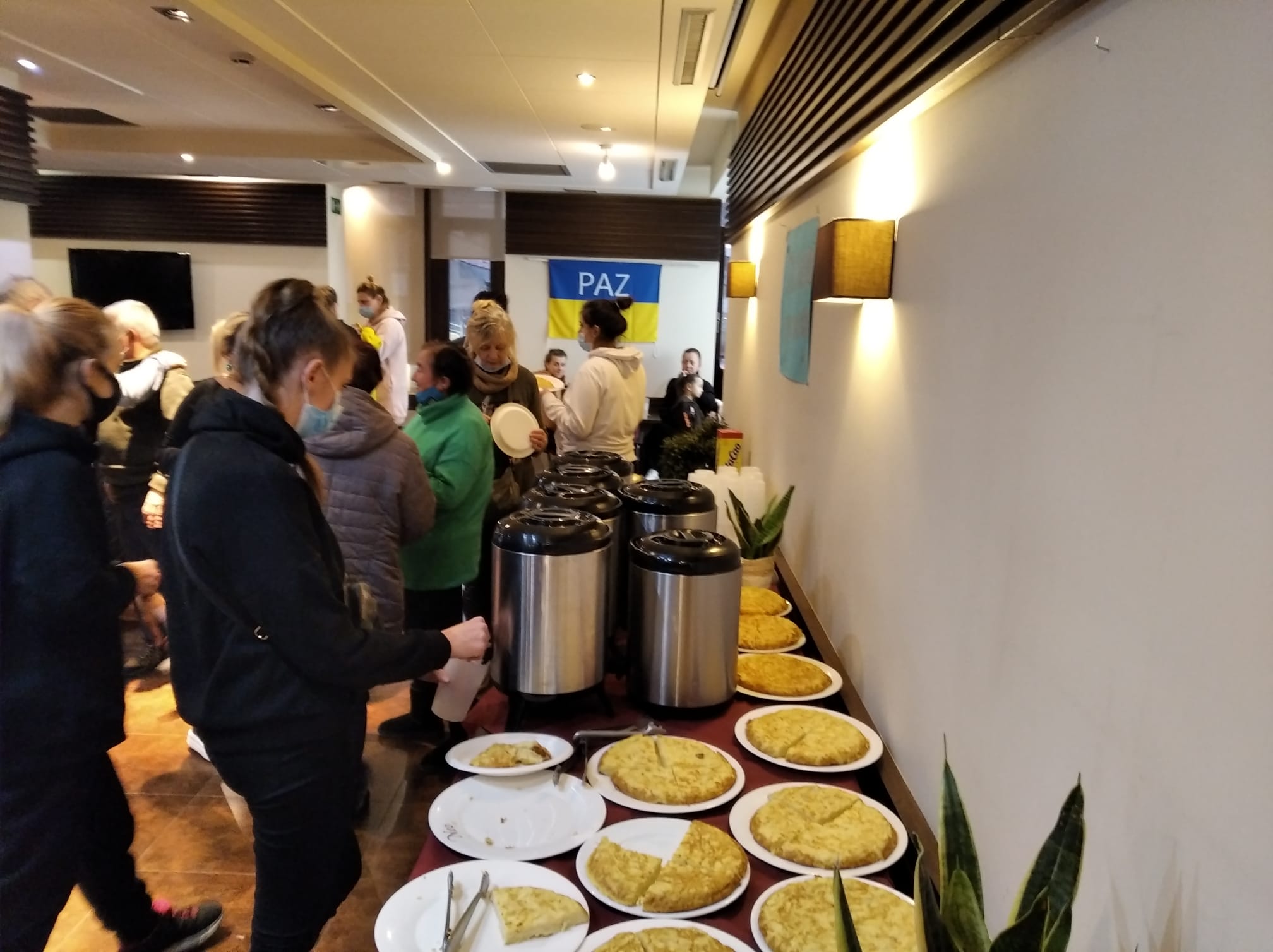 Un buen desayuno de bienvenida