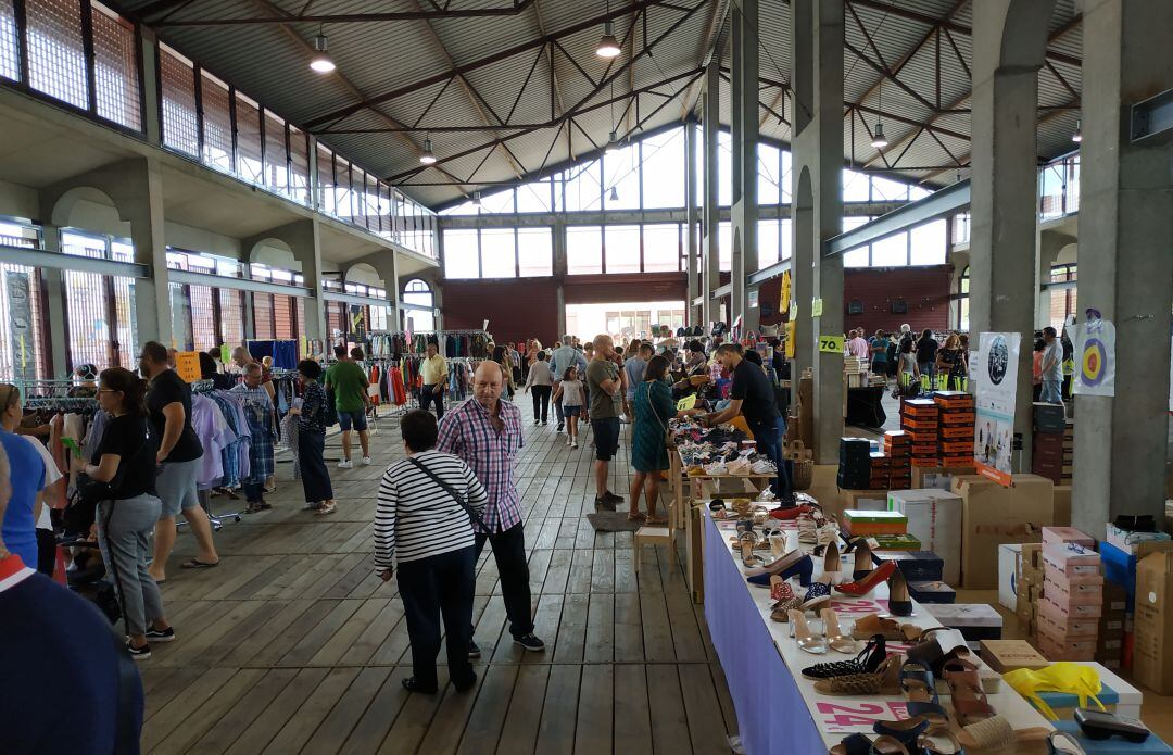 Aspecto de la Feria de las Rebajas