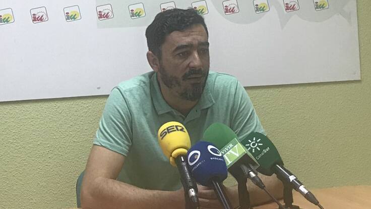 Francisco Javier Damas, coordinador IU Jaén: "En la provincia de Jaén se nos ha impuesto una candidatura desde Madrid"