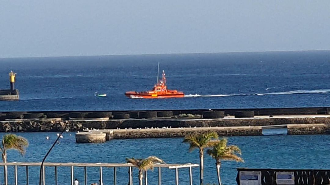 Imagen de archivo de la embarcación &quot;Al Nair&quot; de Salvamento Marítimo entrando en Arrecife.