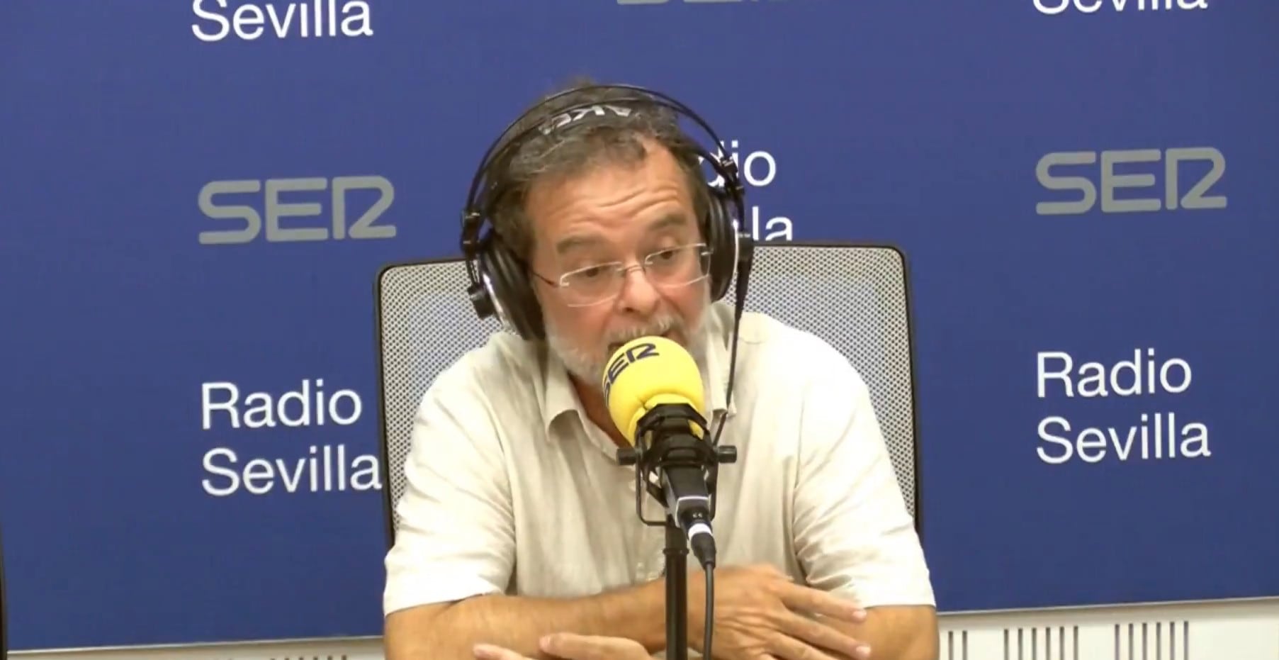 Juanma Marqués, en &#039;Hora 25&#039;.