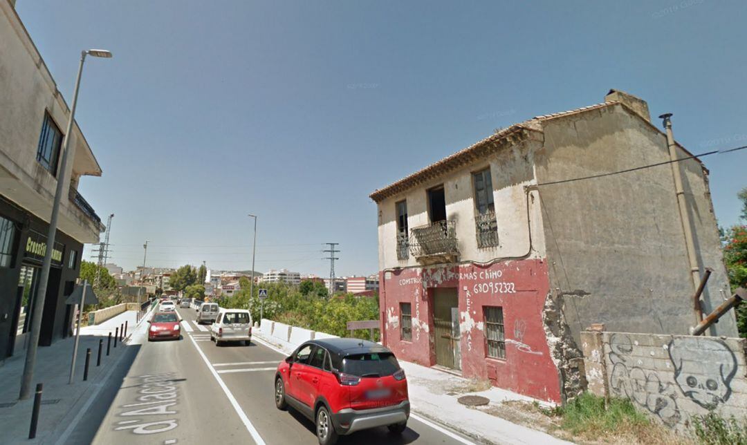 Entrada sur a Gandia por el Pont d'Alacant