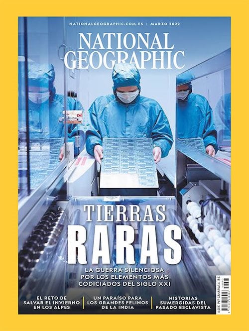 Portada del mes de marzo de National Geographic