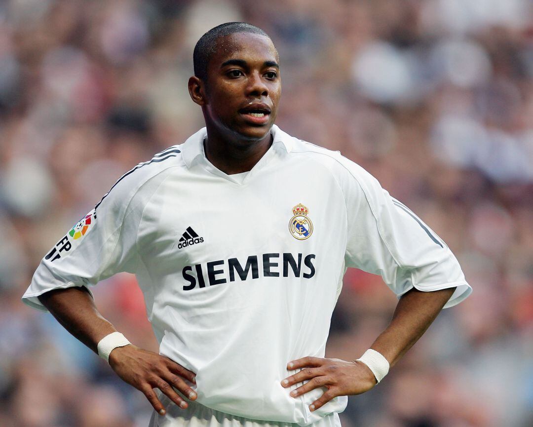 Robinho, en su etapa como jugador del Real Madrid