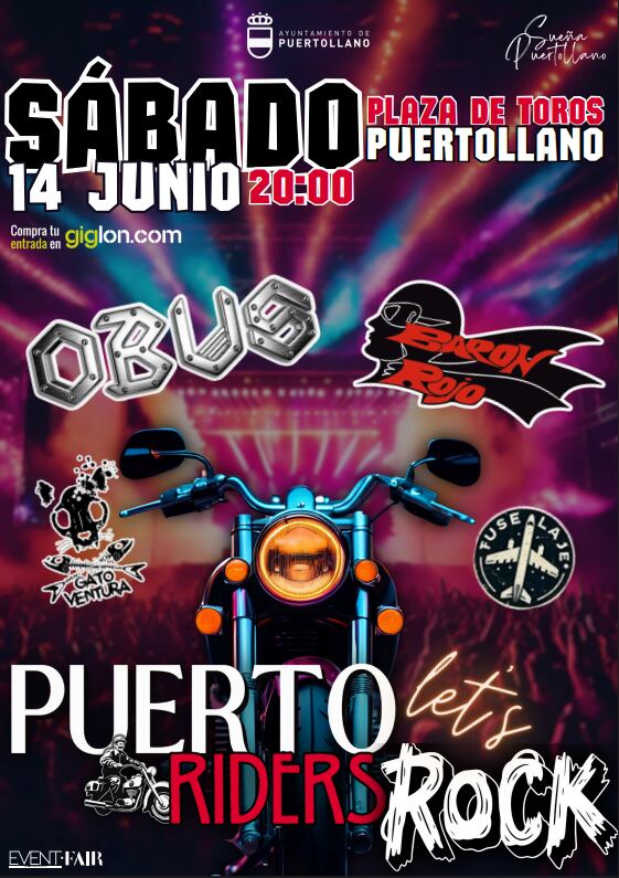 Cartel musical Puertoriders