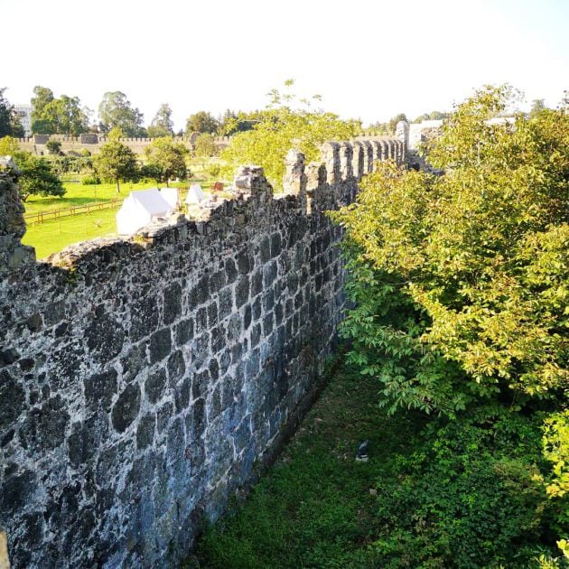 Fortaleza de Gonio, a solo 4 kilómetros de la frontera con Turquía.