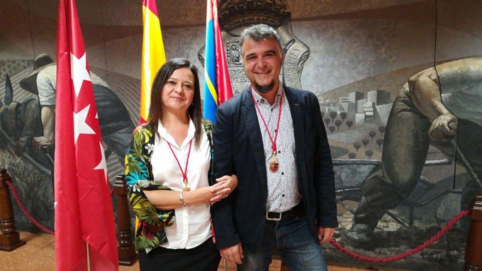 Susana García Millán y Gabriel Ortega de Más Madrid Móstoles