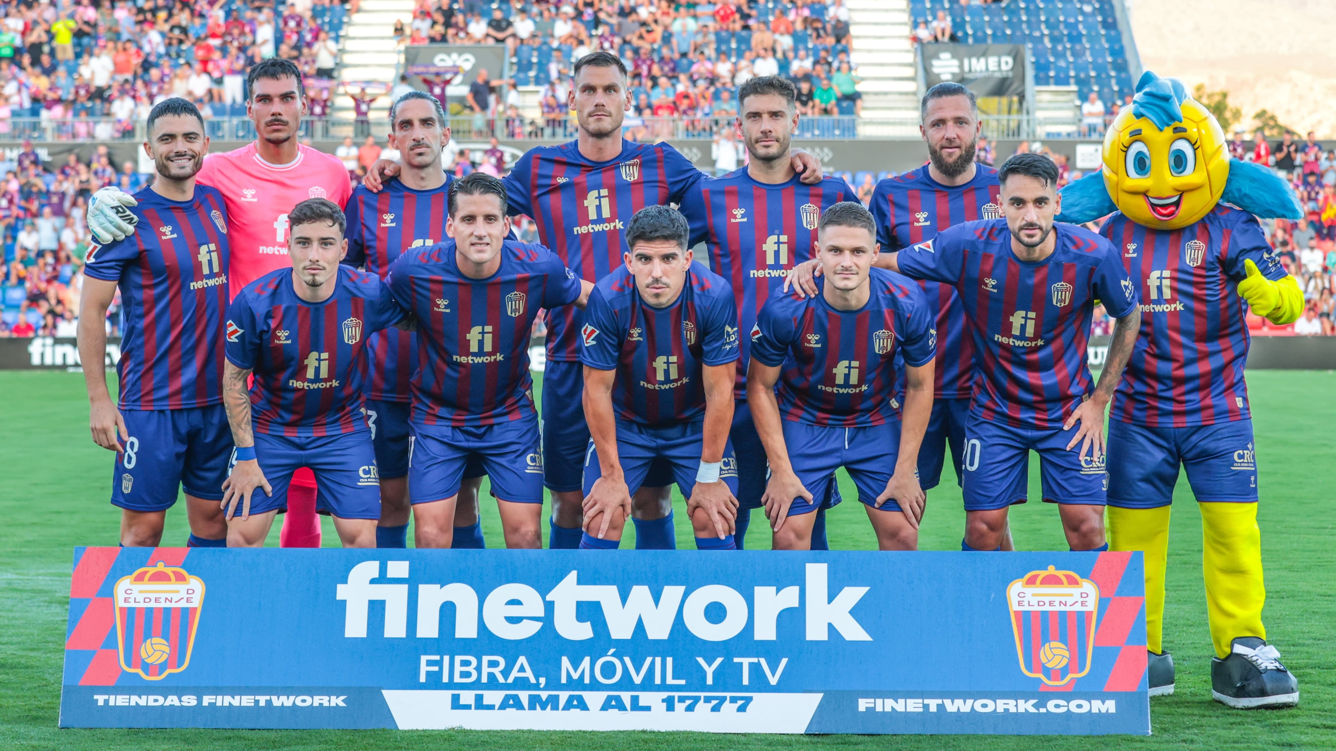 Once inicial del Eldense en un partido de esta temporada