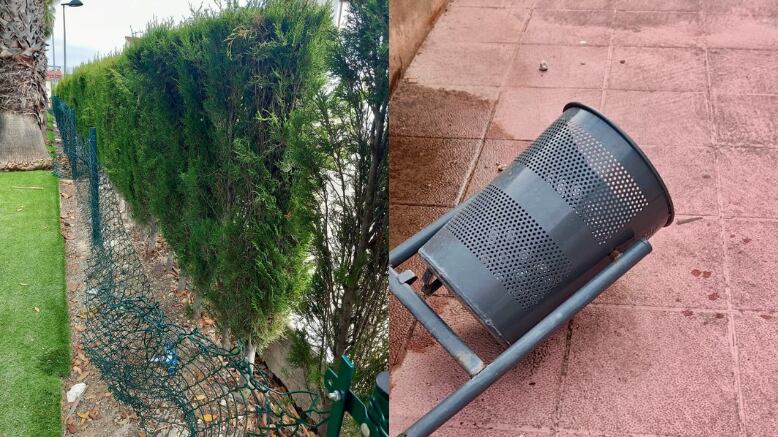 Actos vandálicos en Montaverner