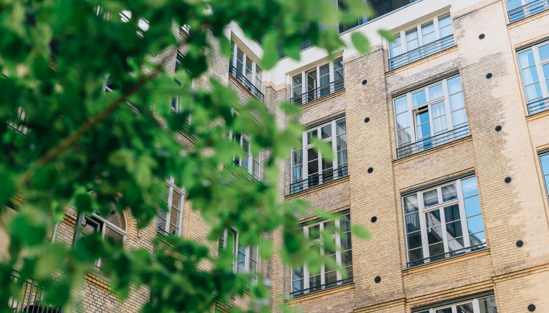 Imagen de archivo de un bloque de viviendas. 