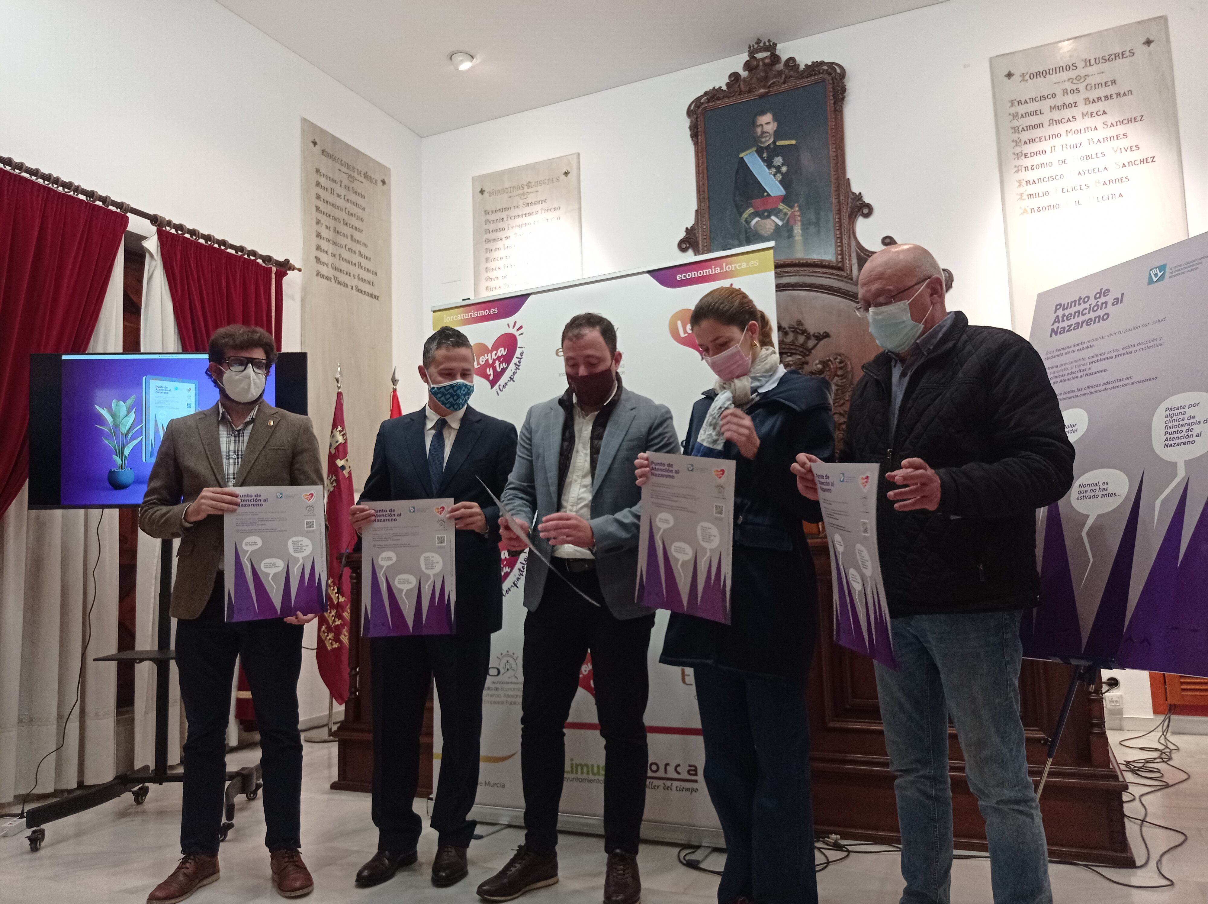 Presentación del Punto de Atención al Nazareno en Lorca