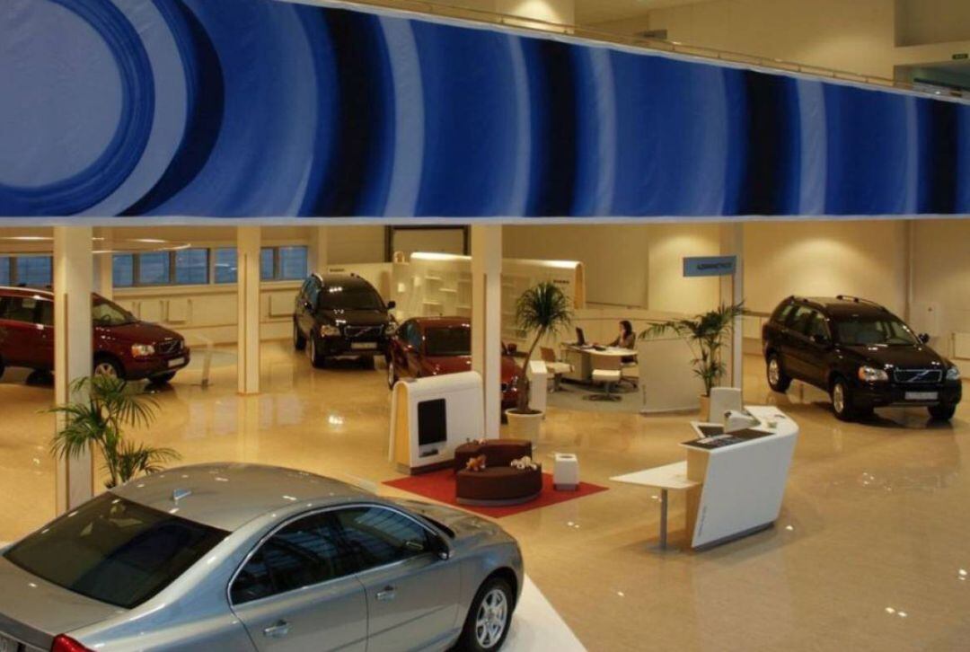 Imagen de un concesionario de la ciudad