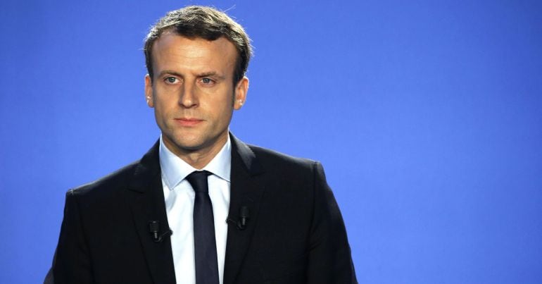 Emmanuel Macron, exministro de Economía y líder del movimiento En Marcha.