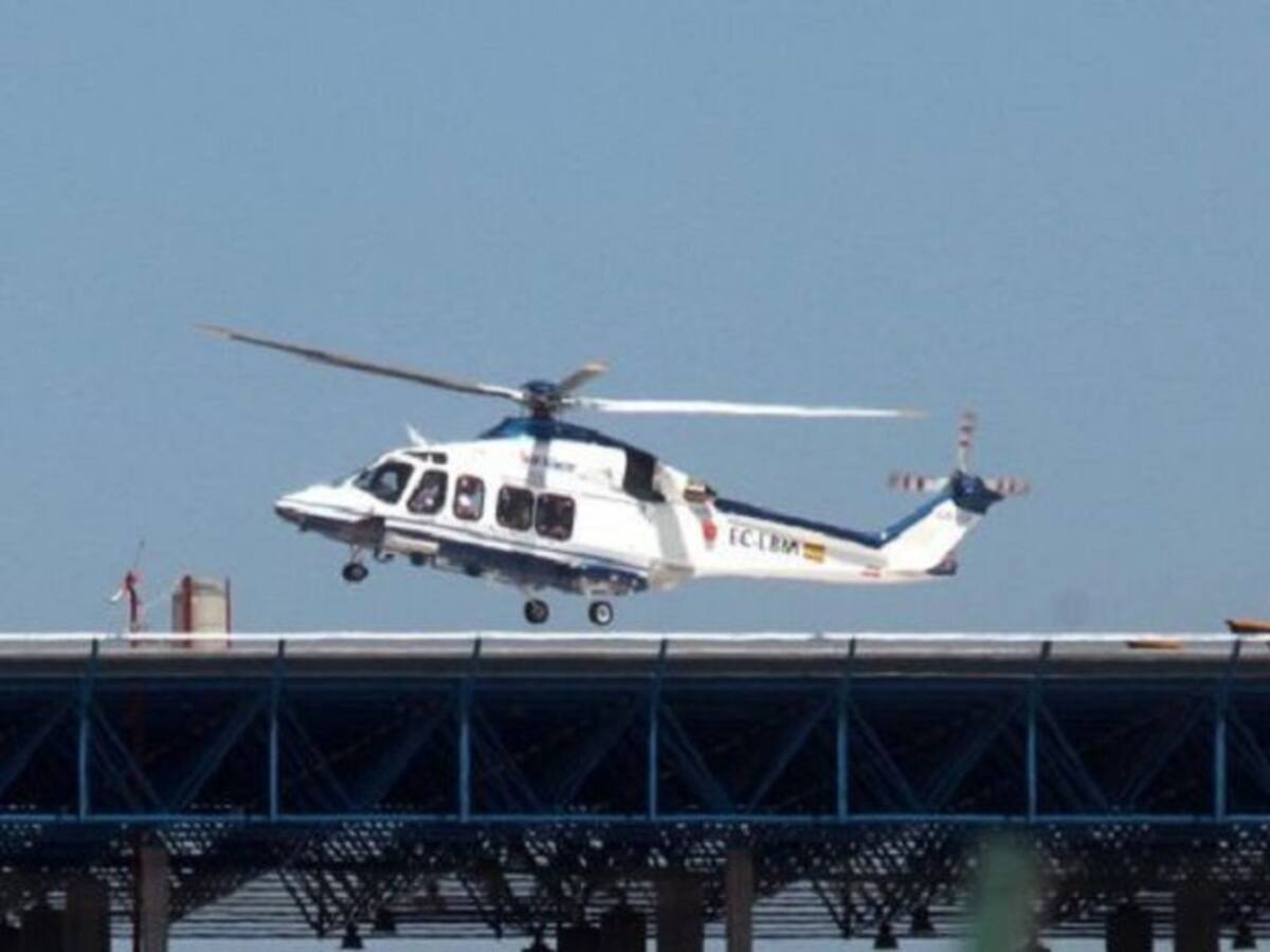 El Helipuerto de Algeciras alcanza el nivel de pasajeros del año pasado en abril