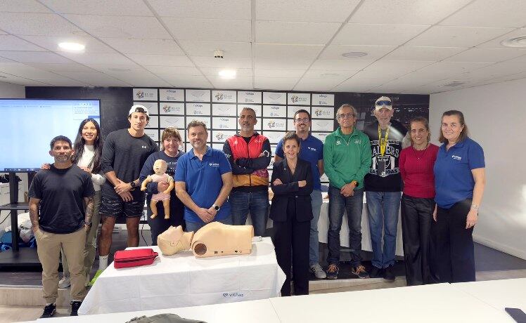 Foto grupal RCP Vithas Maratón