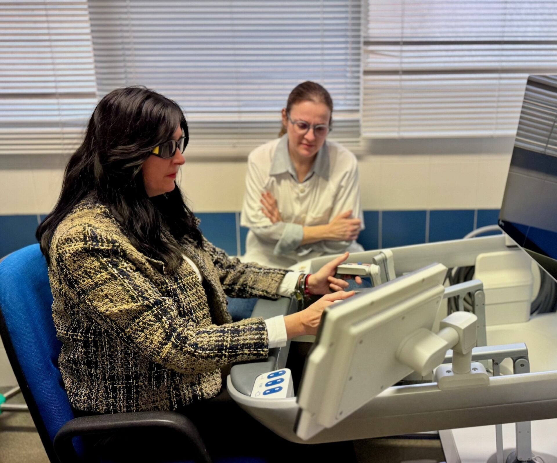 Robot quirúrgico en el hospital San Jorge