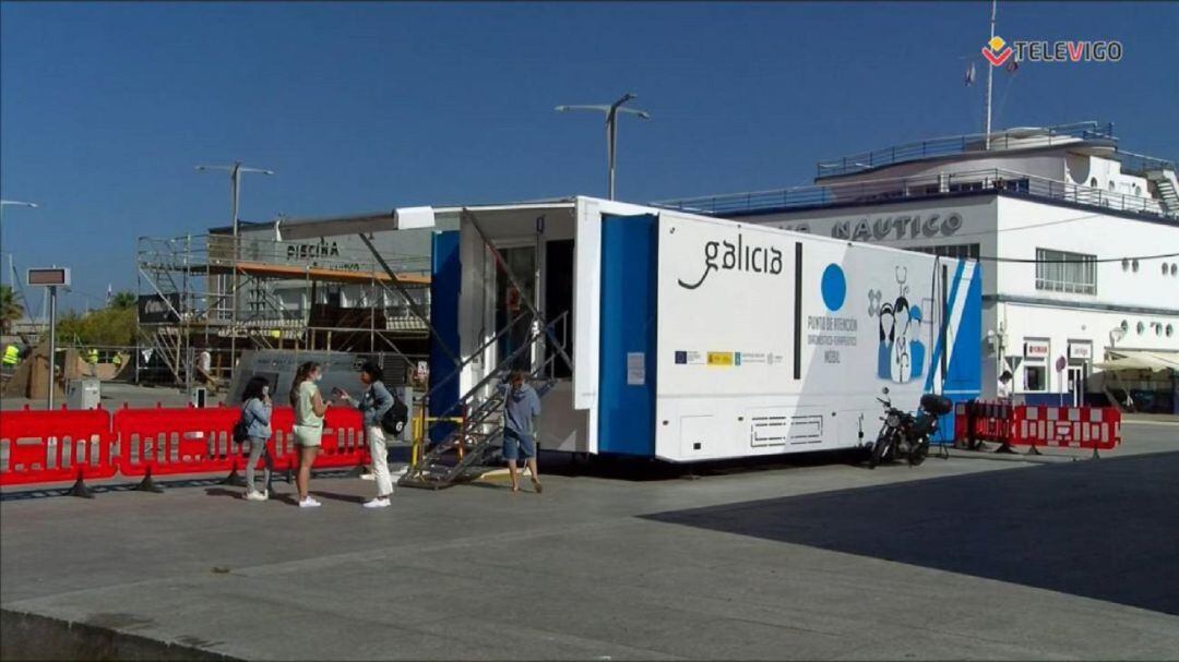 Imagen de archivo del cribado móvil