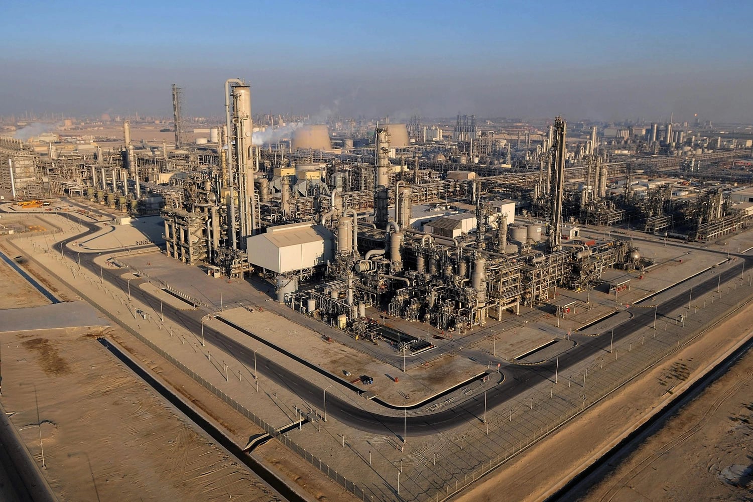 Complejo industrial de Jubail, en Arabia Saudí