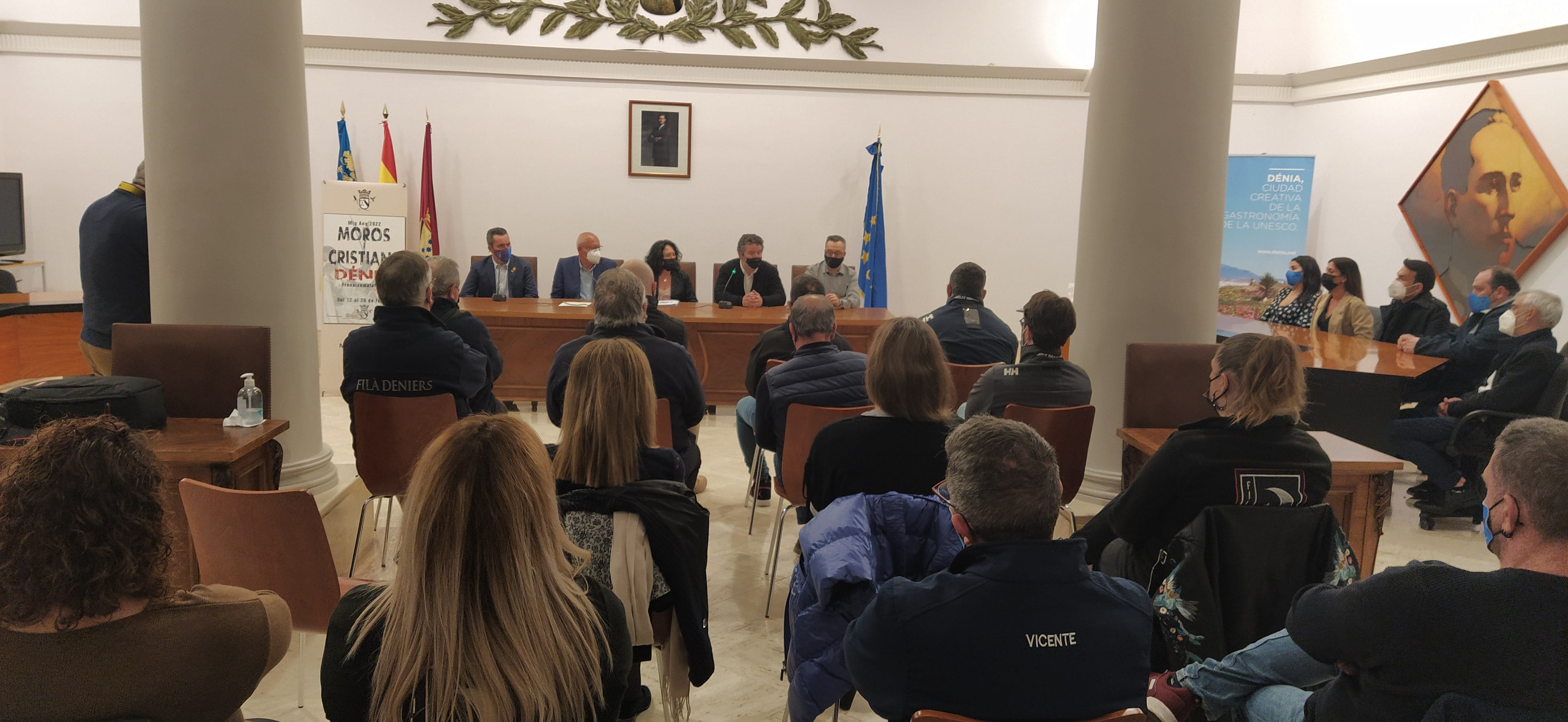 Presentación del programa de actos del Mig Any de Moros i Cristians de Dénia 2022