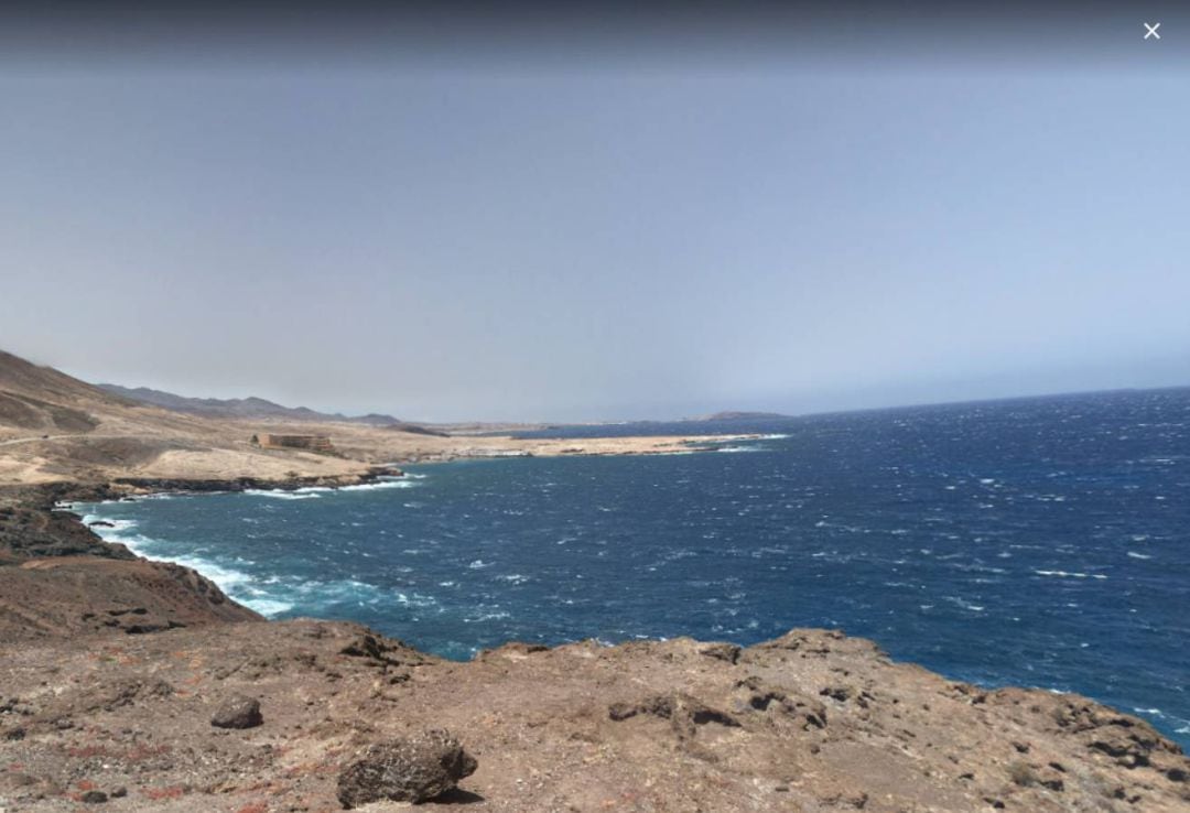 Vistas hacia la Playa de El Cabrón, en Gran Canaria.