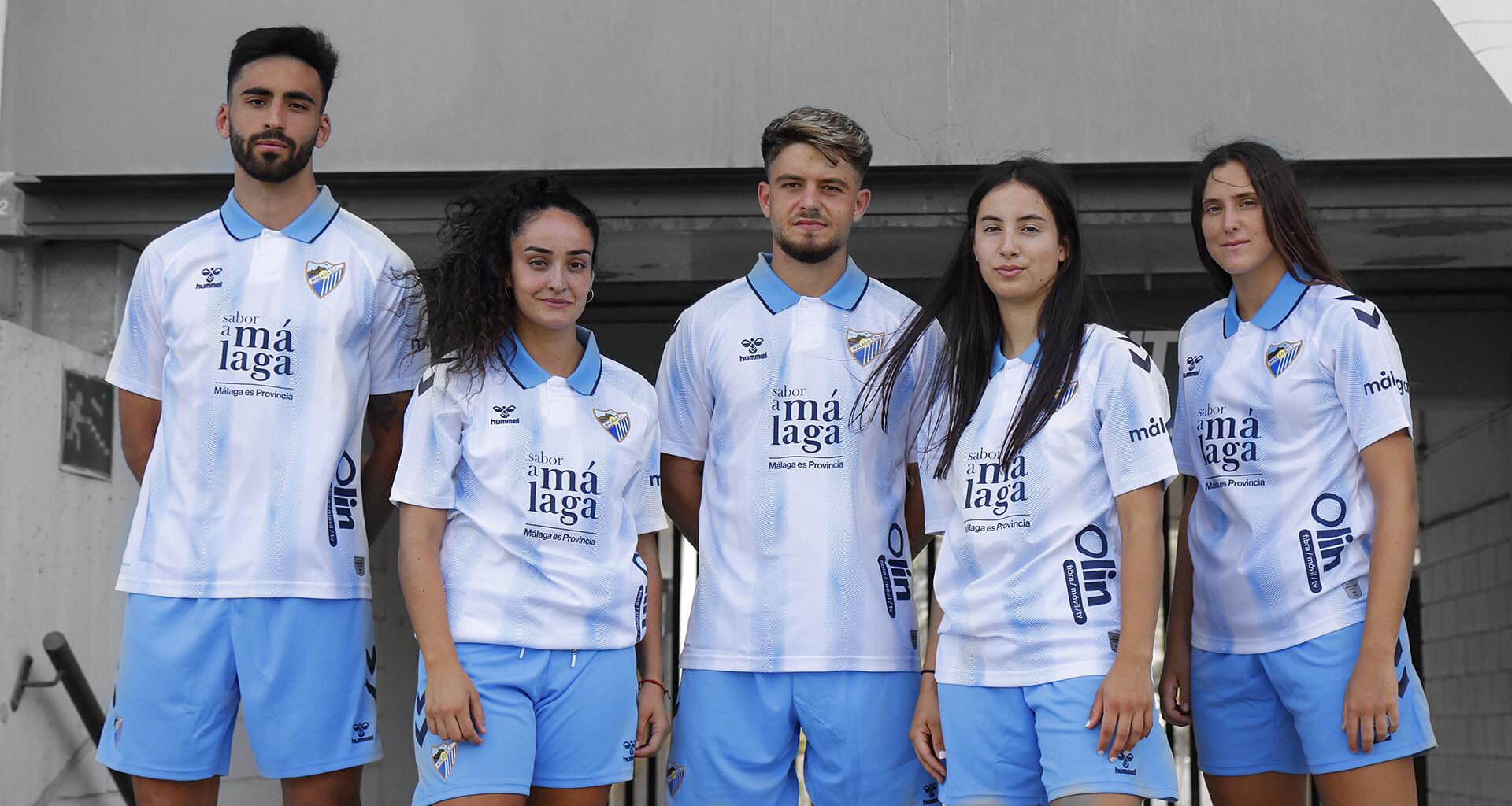 Las nuevas camisetas del Málaga para la próxima temporada