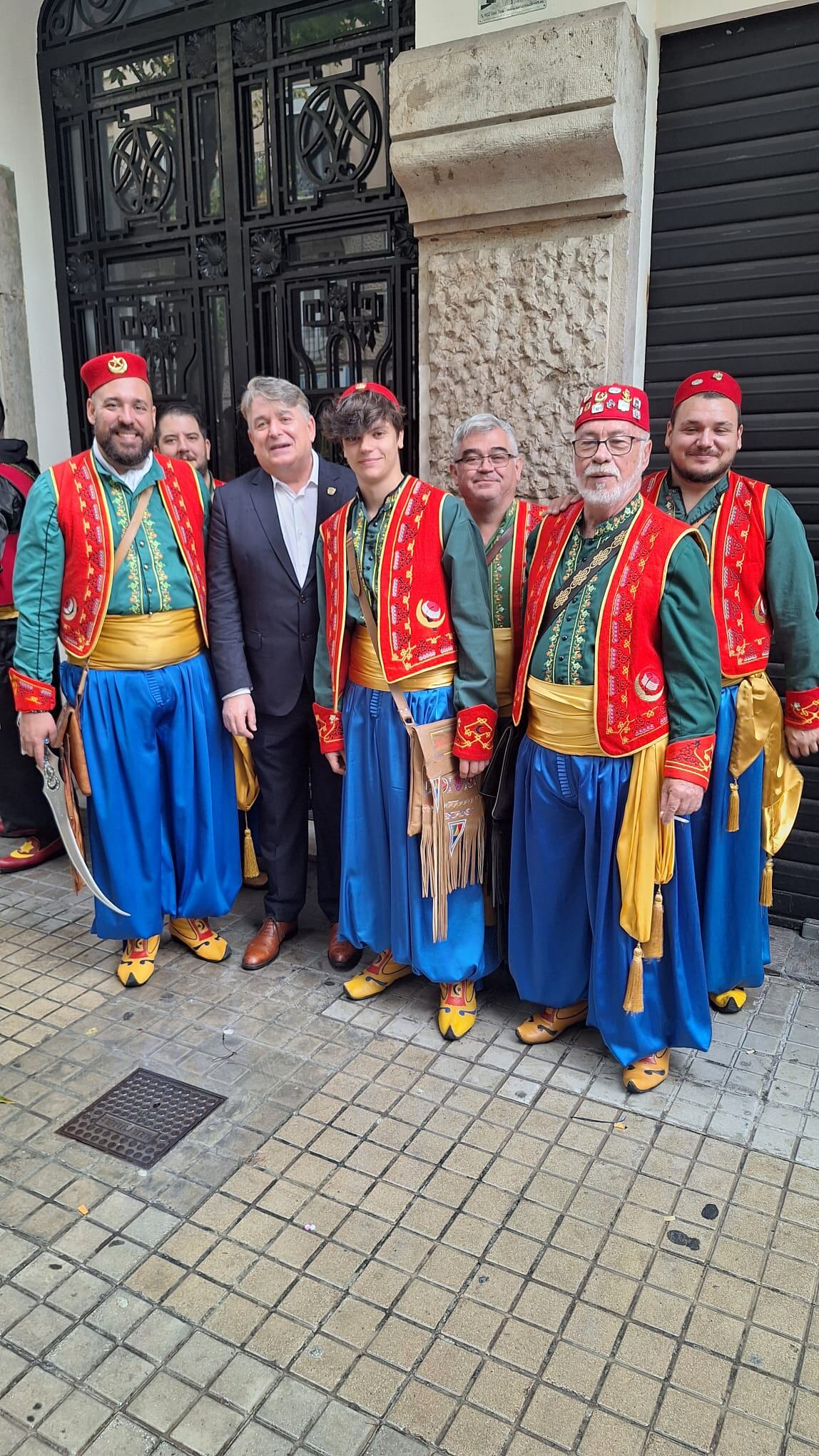 Comparsas de Villena en Valencia