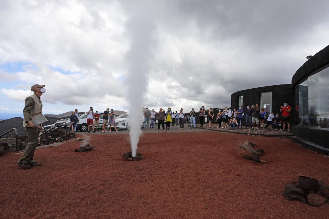 Montañas del Fuego, en el Parque Nacional de Timanfaya.