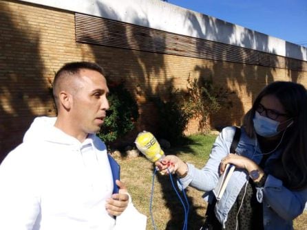 Andrés Rodríguez, maestro y jefe de estudios en el colegio J.J. Rebollo