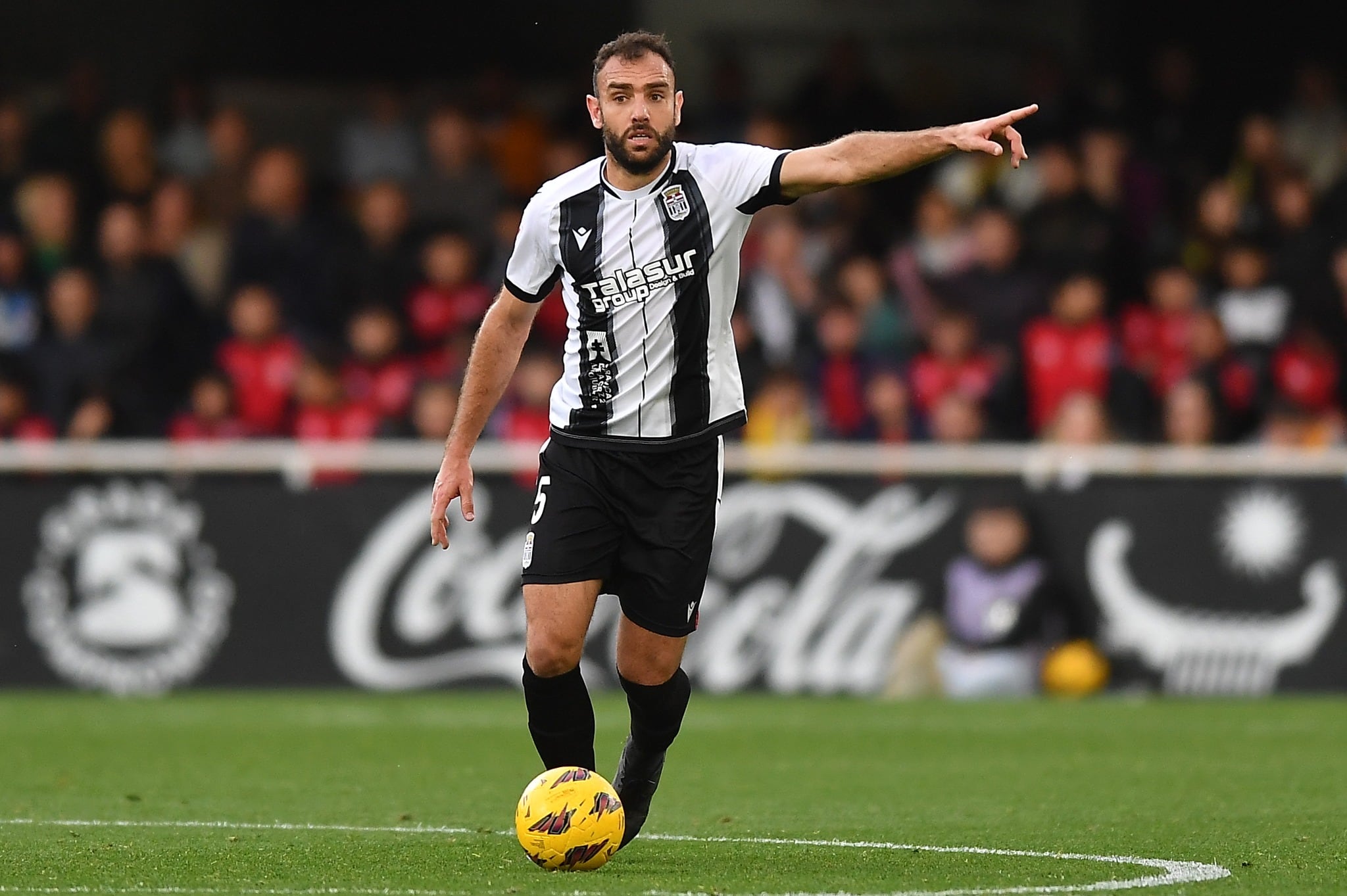 Gonzalo Verdú en un partido de la pasada temporada