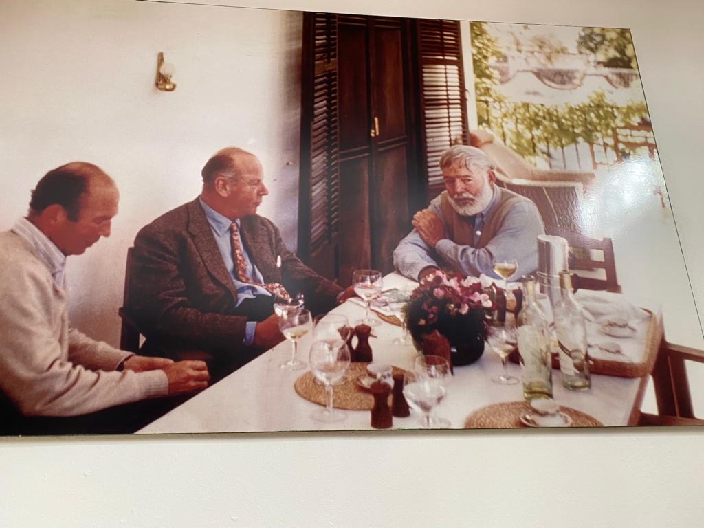 Ernest Hemingway en La Cónsula