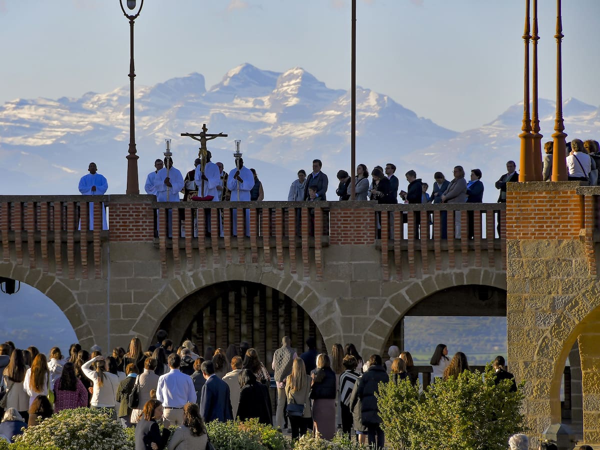 Vídeo-mapping de la Pasión y concierto de Sábado Santo, en Torreciudad