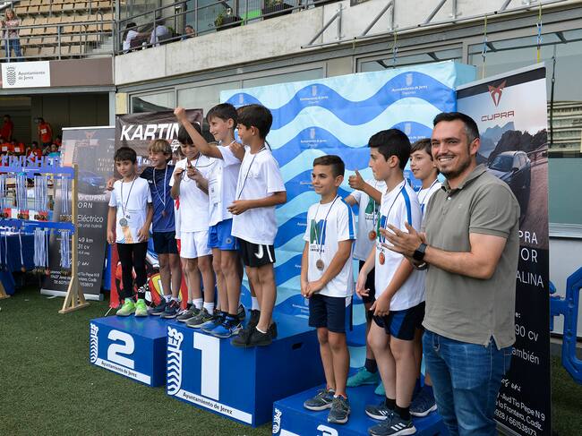 Jesús Alba acudió a la entrega de medallas