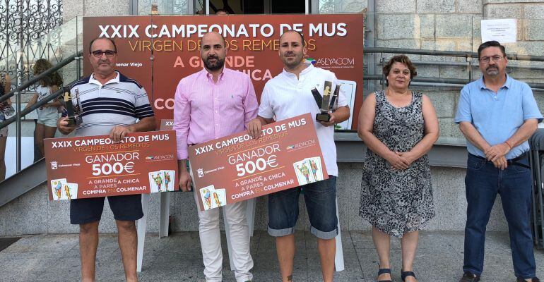 Campeones del Torneo de Mus Virgen de los Remedios