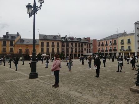 Protesta peluquerías en Ponferrada