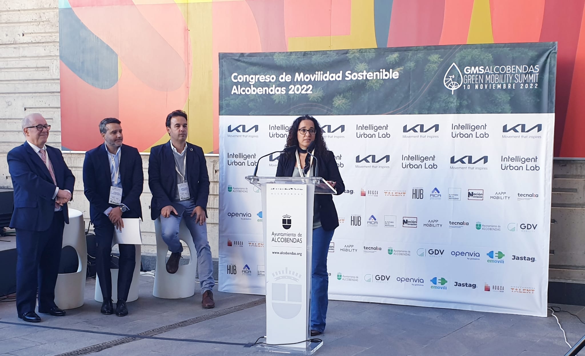 Inauguración del &quot;Green Mobilit Summit&quot; 2022 en Alcobendas